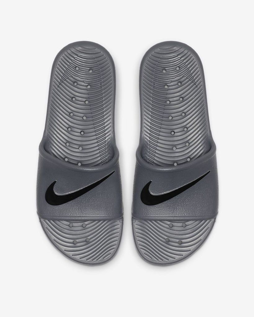 nike shower slides with holes