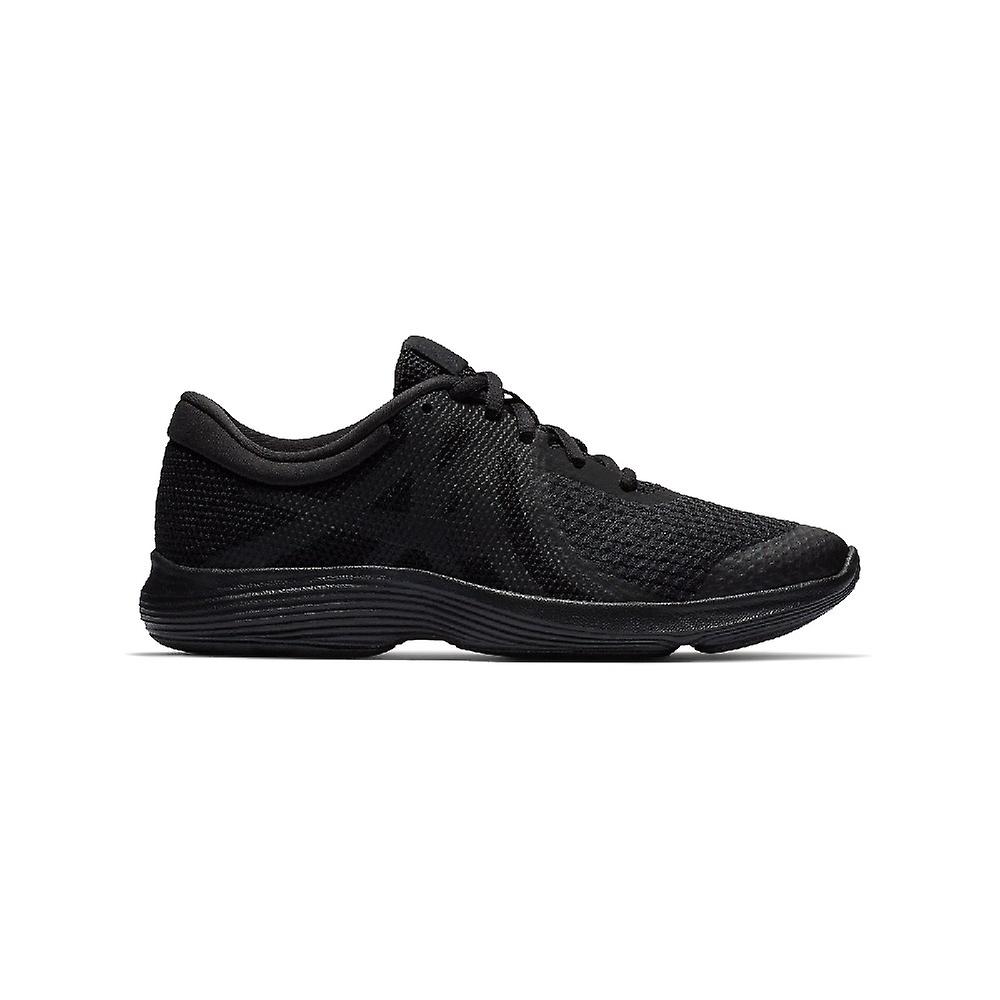 Nike Revolution 4 All Purpose Black Shoe GS 943309004 - Sports 