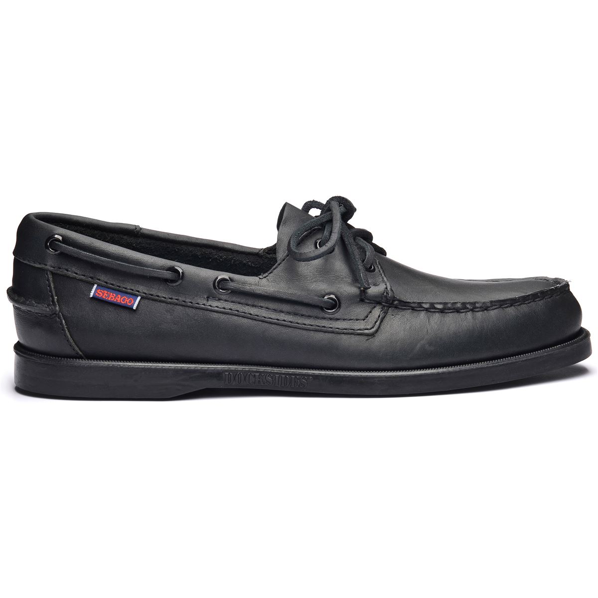 Sebago Portland Black Boat Shoe 7000H00924 - Sports 