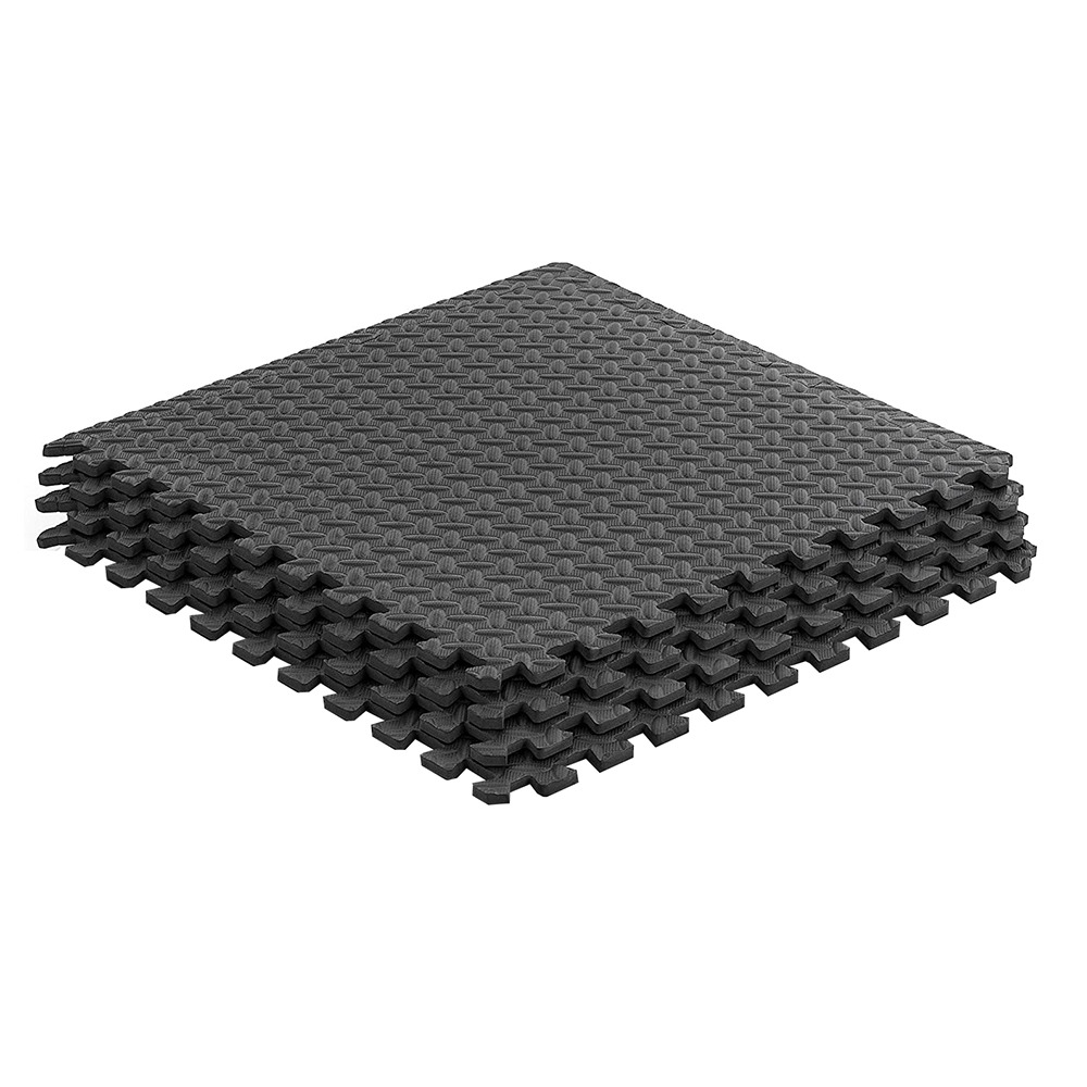 Gym High density Rubber Mat, Interlocking Puzzle Floor - SportzTrack