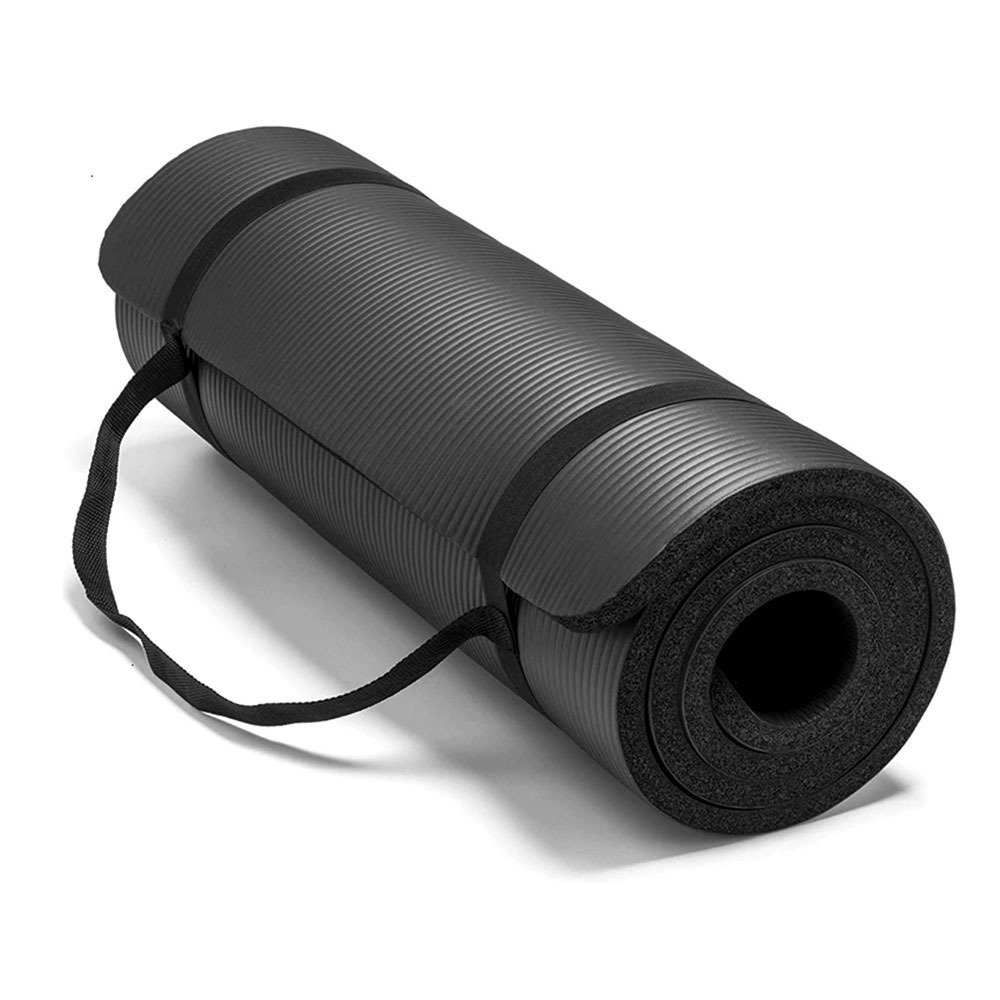 EVERLAST DELUXE YOGA PILATES EXERCISE MAT NBR EVEM1500 Sports